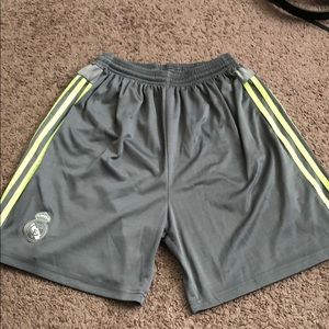 Real Madrid soccer shorts in great condition!